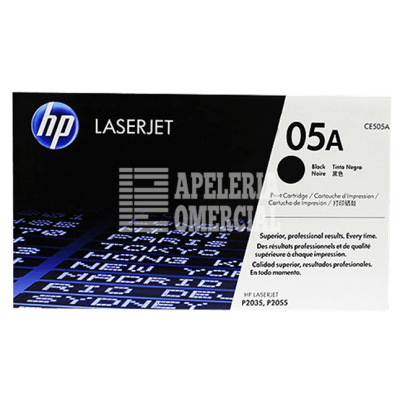 HP-CE505A TONER P/IMPRESORA LASER P2035/2055 HP 05